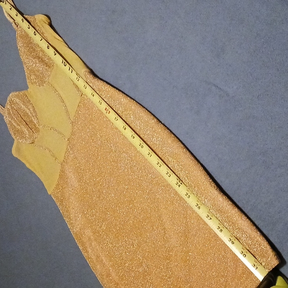 L, A golden beautiful dress for the holidays! - Picture 4 of 11